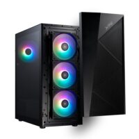 XPG Lander 500 MTA  Mid-Tower Case - Black - Image 4