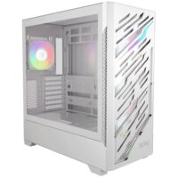 XPG STARKER Air BTF E-ATX RGB Mid Tower Gaming Case – White - Image 3