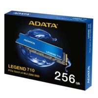 ADATA Legend 710 256GB PCIe Gen3 x4 M.2 2280 NVMe Solid State Drive