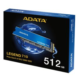 ADATA Legend 710 512GB PCIe Gen3 x4 M.2 2280 NVMe Solid State Drive