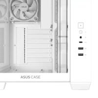 ASUS A32 Plus TG ARGB ATX PC Case - White - Image 7