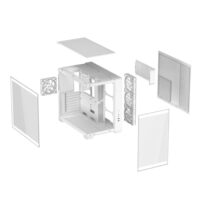 ASUS A32 Plus TG ARGB ATX PC Case - White - Image 14