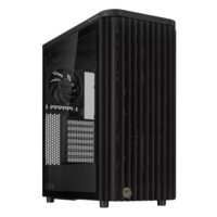ASUS ProArt PA401 Wood Edition Black Tempered Glass Mid Tower PC Case - Black