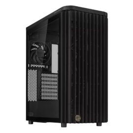 ASUS ProArt PA401 Wood Edition Black Tempered Glass Mid Tower PC Case - Black