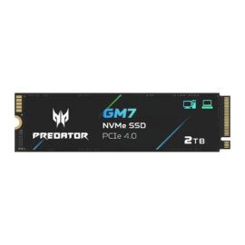 Acer Predator GM7 2TB M.2 2280 PCIe Gen 4 x4 NVMe 2.0, Read Speed Up to 7200 MB/s, SSD