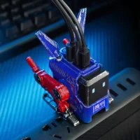 GravaStar Alpha65 GaN 65W Wall Charger - War Damaged Blaze Blue - Image 8