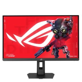 Asus ROG Strix XG27ACMES Gaming Monitor 27-inch 2560x1440 255Hz OC (Above 144Hz) 0.3ms (min.) Fast IPS Extreme Low Motion Blur Sync USB Type-C G-Sync compatible DisplayWidget Center tripod socket HDR Gaming AI