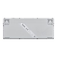 Asus Rog Azoth X Wireless Mechanical Gaming Keyboard – 75% TKL Tri-Mode Connectivity, Hot Swappable Pre-lubed ROG NX V2 Snow Linear Switches South-Facing PCB PBT Keycaps PC/Mac Support - White - Image 9