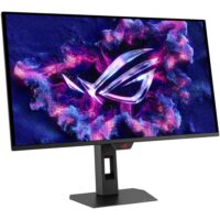 Asus Rog Strix XG27AQDPG 26.5" Quad HD QD-OLED Gaming Monitor (2560 x 1440) 0.03ms (GTG) 500Hz Flicker-Free G-SYNC Compatible HDMI DisplayPort USB Hub DisplayWidget Center Black - Image 2