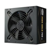 Cooler Master MWE Gold 750 V3 Non-Modular PSU, 750W, 80 Plus Gold, ATX 3.1, Zero RPM Mode