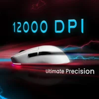 CrystalX Frost X20 Ultra-Lightweight Design Wireless Gaming Mouse White - Image 3