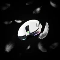 CrystalX Frost X20 Ultra-Lightweight Design Wireless Gaming Mouse White - Image 7