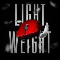 CrystalX NOVA X21 Coco Super Lightweight Design Wireless Gaming Mouse Red - Image 4