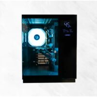 CrystalX Vortex Pro V-331 Full Tempered Glass ATX Case Black - Image 2