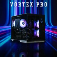 CrystalX Vortex Pro V-331 Full Tempered Glass ATX Case Black - Image 6