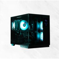 CrystalX Vortex Pro V-331 Full Tempered Glass ATX Case Black