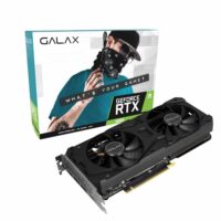 GALAX GeForce RTX 3060 1-Click OC 12GB CUDA Cores 3584 Graphics Card