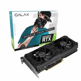 GALAX GeForce RTX 3060 1-Click OC 12GB CUDA Cores 3584 Graphics Card