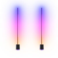 Govee Floor Lamp Pro RGBICWW LED Lamp with Bluetooth Speaker and White Noise 2100 Lumens Standing Lamp Works with Matter 16 Million Colors Music Sync Floor Lamp for Bedroom Living Room - Image 2