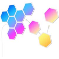 Govee Glide Hexa Light Panels RGBIC Hexagon LED Wall Lights Wi-Fi Smart Home Creative Wall Lights with Music Sync Works with Alexa Google Assistant for Indoor Gaming Decor 10 Pack - Image 2