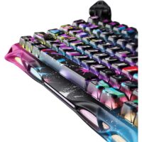 GravaStar Mercury V75 Pro Gaming Keyboard Special Edition 75% Layout Jade Gaming Switch 8kHz Polling Rate Semi-Aluminum Construction Dynamic Rapid Trigger Neon Graffiti - Image 5