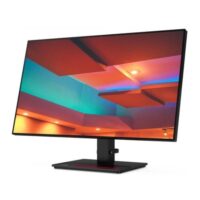 Lenovo ThinkVision P27h-20 27" WQHD WLED LCD 2K Monitor - 16:9 - Raven Black - 27" Class - in-Plane Switching (IPS) Technology - 2560 x 1440-16.7 Million Colors - 350 Nit Typical (Used) - Image 2