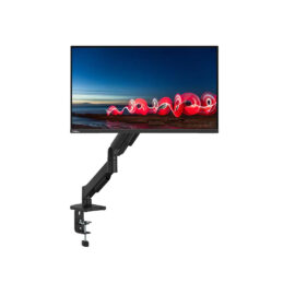 Lenovo ThinkVision T27h-30 27" WQHD IPS 2560x1440 60Hz 4ms HDMI, DisplayPort, USB-C Monitor (Used) With MXG EMA-12 Economical Mechanical Spring Monitor Arm