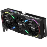 PNY GeForce RTX 5070 ARGB EPIC-X RGB OC Triple Fan Graphics Card 12GB GDDR7 192-Bit Memory 2.16 GHz Base Clock 28 Gbps Memory Speed 6144 CUDA Cores PCI-Express 5.0 - Image 4