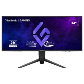 ViewSonic VX3480-2K-PRO 34” Rapid 165Hz UWQHD (UltraWide QHD) HDR10 1ms Gaming Monitor