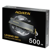 ADATA Legend 860 500GB PCIe Gen4 x4 M.2 2280 Solid State Drive
