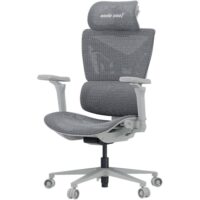 Anda Seat X-Air Pro Series Mesh Office Gaming Chair Ash Grey - Image 3