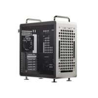 Cooler Master Qube 540 Compact ATX Cube Design Case - Modular Internal Layout 360mm Radiator Support USB 3.2 Gen 2x2 Type-C Port (Moonstone)