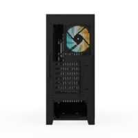 GIGABYTE C103 Glass Global Mid-Tower Gaming PC Case - Black with 1 ARGB Fan - Image 6