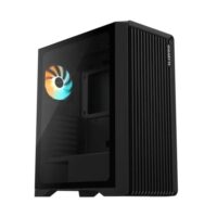 GIGABYTE C103 Glass Global Mid-Tower Gaming PC Case - Black with 1 ARGB Fan