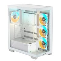 GIGABYTE C500 Panoramic SteaICE Mid Tower Gaming Case - White - Image 3