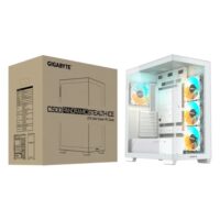 GIGABYTE C500 Panoramic SteaICE Mid Tower Gaming Case - White - Image 8