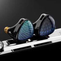 Kinera Celest Wyvern Black Remaster 10mm LCP 2.0 Diaphragm Custom Dynamic Driver In Ear IEM Earphones With Mic Cable Headphones (3.5mm Boom Mic Blue Color) - Image 2