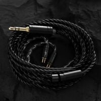 Kinera Celest Wyvern Black Remaster 10mm LCP 2.0 Diaphragm Custom Dynamic Driver In Ear IEM Earphones With Mic Cable Headphones (3.5mm Boom Mic Blue Color) - Image 5