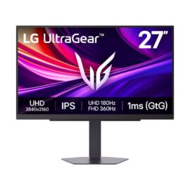 LG UltraGear 27G810A 27" 180Hz 4K UHD Gaming Monitor with Dual-Mode, DCI-P3 95% (Typ.), VESA DisplayHDR™ 400, 1ms GtG, HDMI 2.1