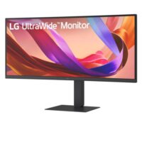 LG UltraWide 34U650A-B 34” 100Hz Curved IPS Monitor QHD Resolution HDR10 Support USB-C Connectivity sRGB 99% Color Accuracy AMD FreeSync Slim Bezel Design Black - Image 3