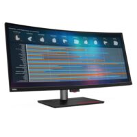 Lenovo ThinkVision P40w-20 39.7″ Curved Ultra-Wide 5K2K WUHD IPS Professional Monitor with Thunderbolt 4 USB-C Hub HDMI Ethernet - Image 2