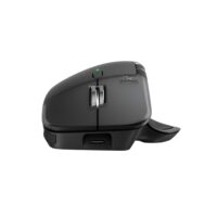Logitech MX Master 4 Ergonomic Wireless Mouse with Advanced Performance Haptic Feedback Ultra-Fast Scrolling USB-C Charging Bluetooth Windows MacOS - Graphite - Image 4