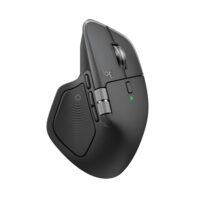 Logitech MX Master 4 Ergonomic Wireless Mouse with Advanced Performance Haptic Feedback Ultra-Fast Scrolling USB-C Charging Bluetooth Windows MacOS - Graphite - Image 2