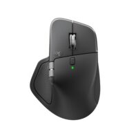 Logitech MX Master 4 Ergonomic Wireless Mouse with Advanced Performance Haptic Feedback Ultra-Fast Scrolling USB-C Charging Bluetooth Windows MacOS - Graphite