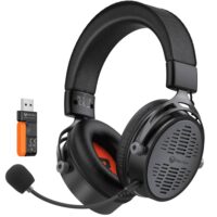 Meetion BTH013 50MM Wireless Surround Sound Gaming Headset - Black