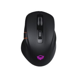 Meetion GW32 Three-Mode 2.4G Wireless Bluetooth & Wired Gaming Ergonomic Mouse - Black