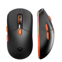 Meetion GW38 Wireless Tri-Mode Gaming Mouse with Magnetic Charging Dock - Black - Image 3