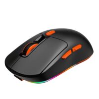 Meetion GW38 Wireless Tri-Mode Gaming Mouse with Magnetic Charging Dock - Black - Image 4