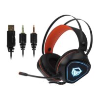 Meetion HP020 Wired Gaming Headset – 50mm Stereo Sound Omni-directional Mic USB Connectivity - Image 4