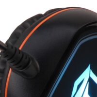 Meetion HP020 Wired Gaming Headset – 50mm Stereo Sound Omni-directional Mic USB Connectivity - Image 6